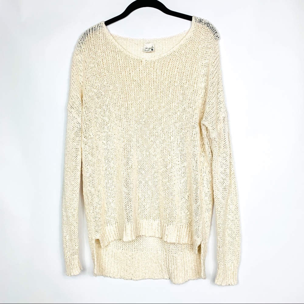 Essentials By Full Tilt Cable Knit Sweater Size XL